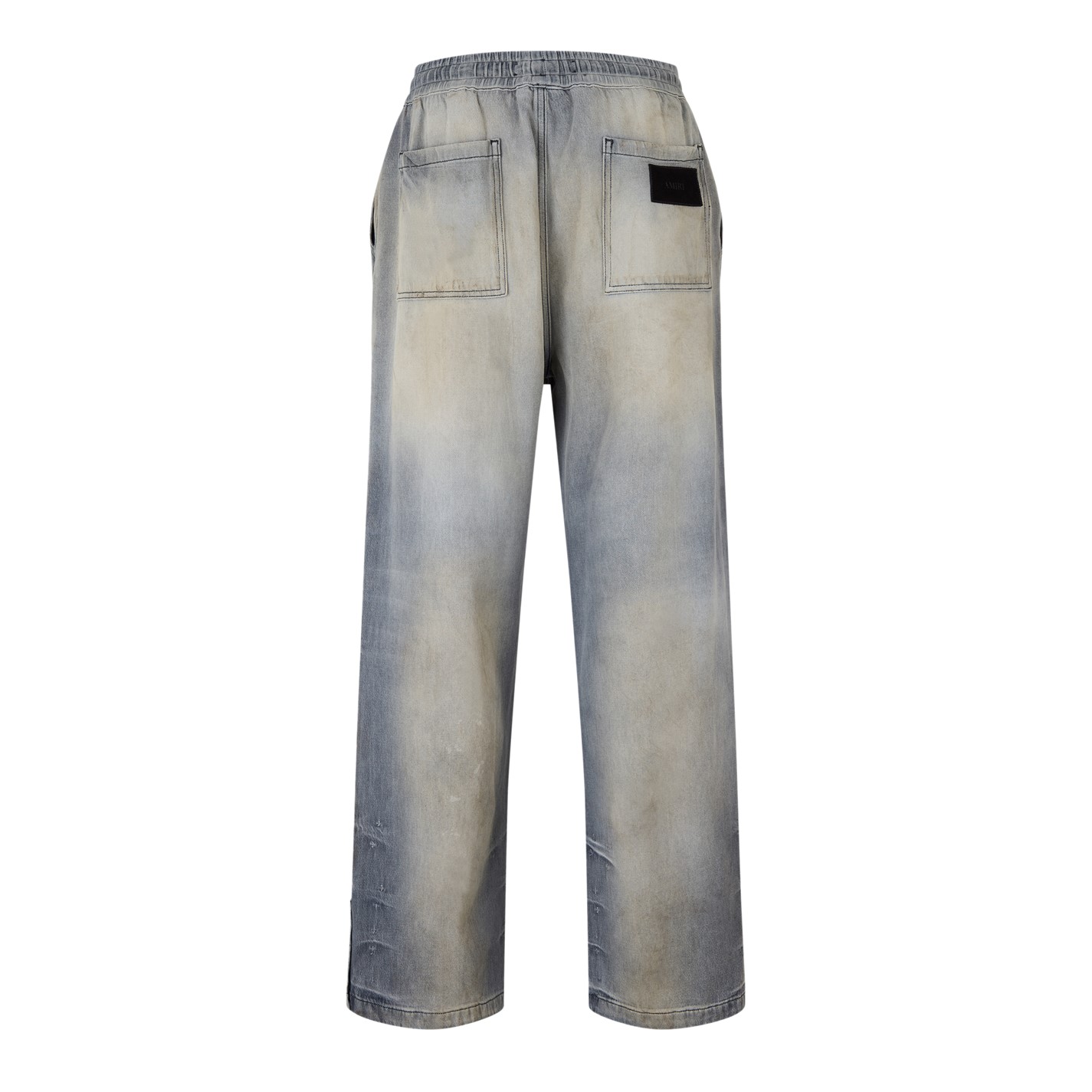 AMIRI | Men's RLX Baggy Straight Leg Jeans | Men | Antique Black
