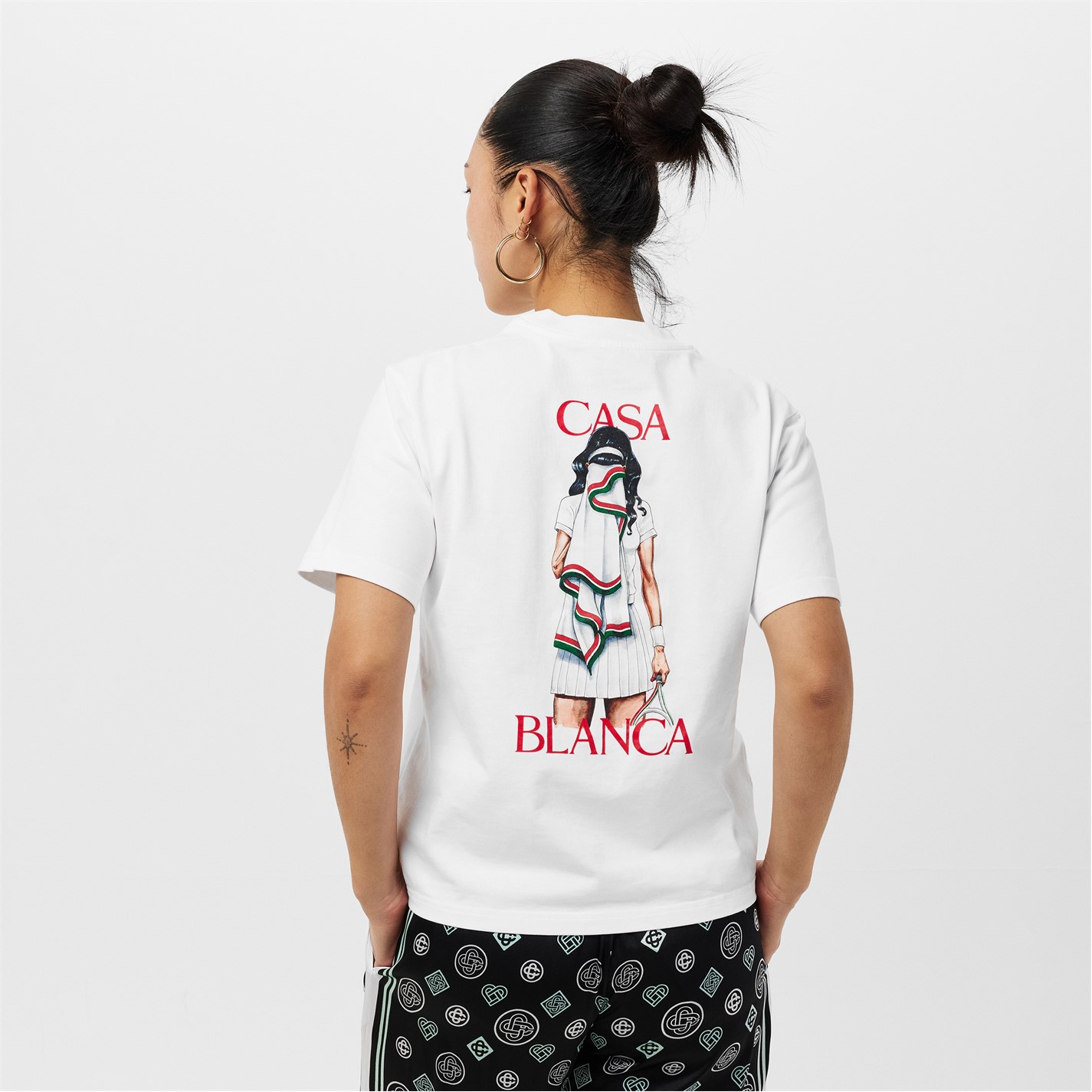 トップス CASA BLANCA Tee - XL CASABLANCA | Women's Casa Oversized Graphic T-Shirt | Women