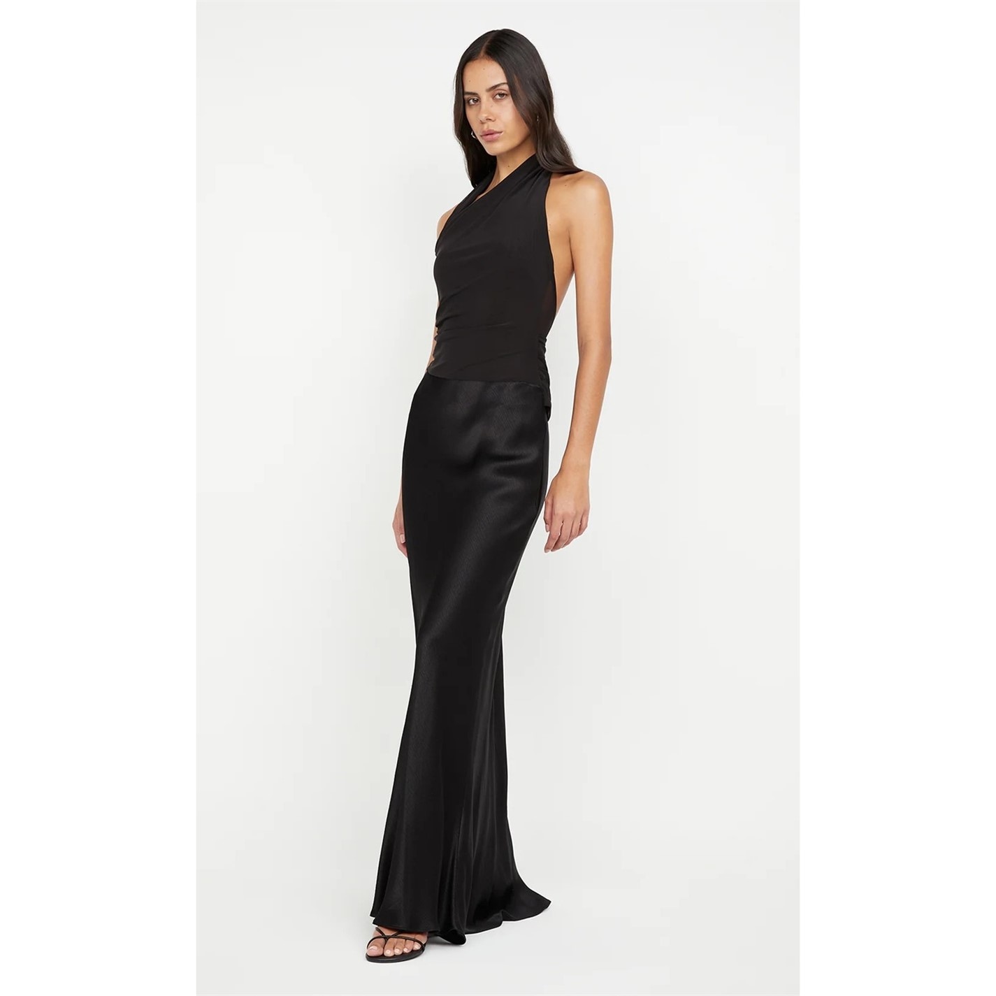 BEC AND BRIDGE | Women's Ida Halter Maxi Dress | Women | Black | Flannels  Fashion Ireland