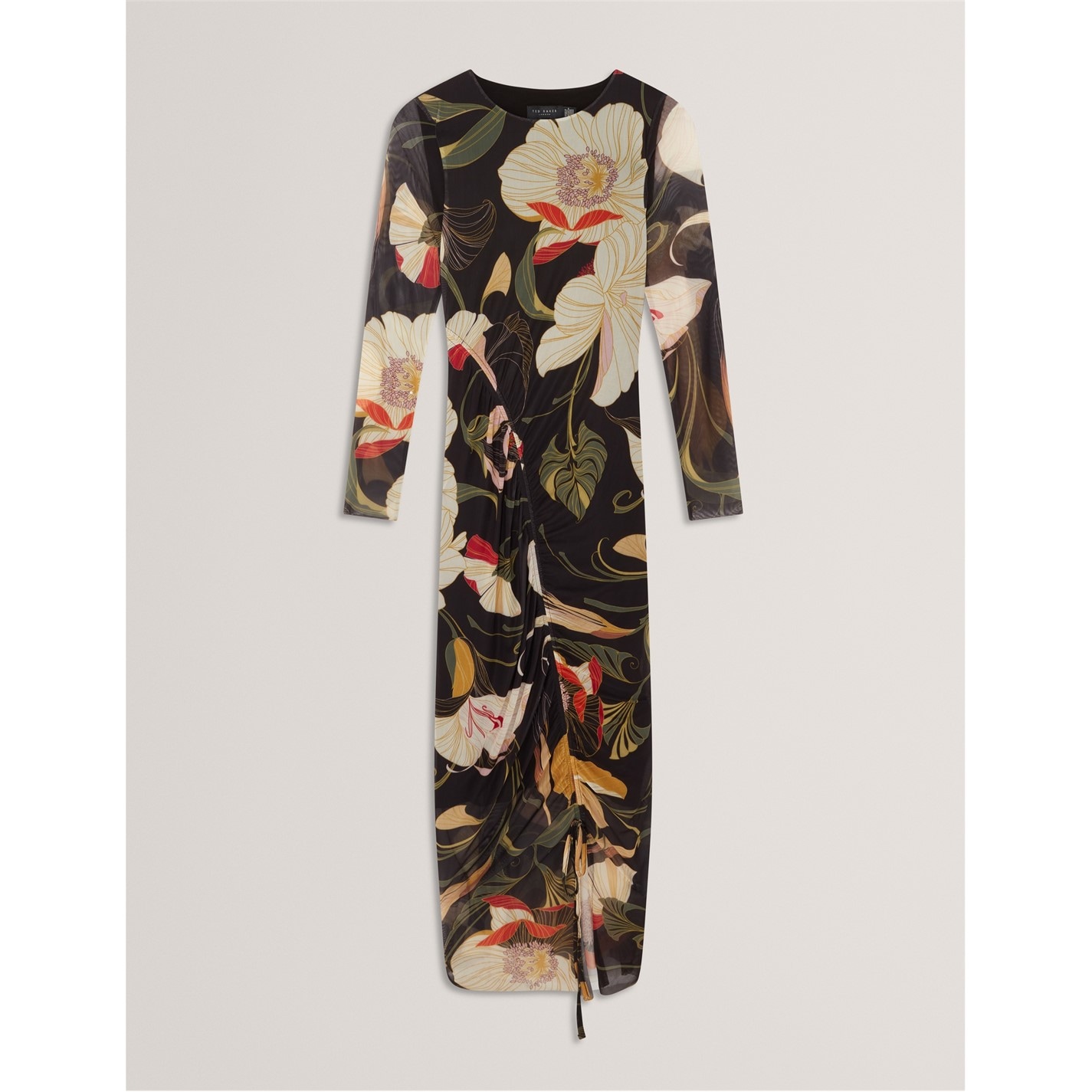 bodycon dress ted baker NWT Ted Baker Tyyraa Green Highland Print Sheath Bodycon Dress - Ted 3/Womens 8
