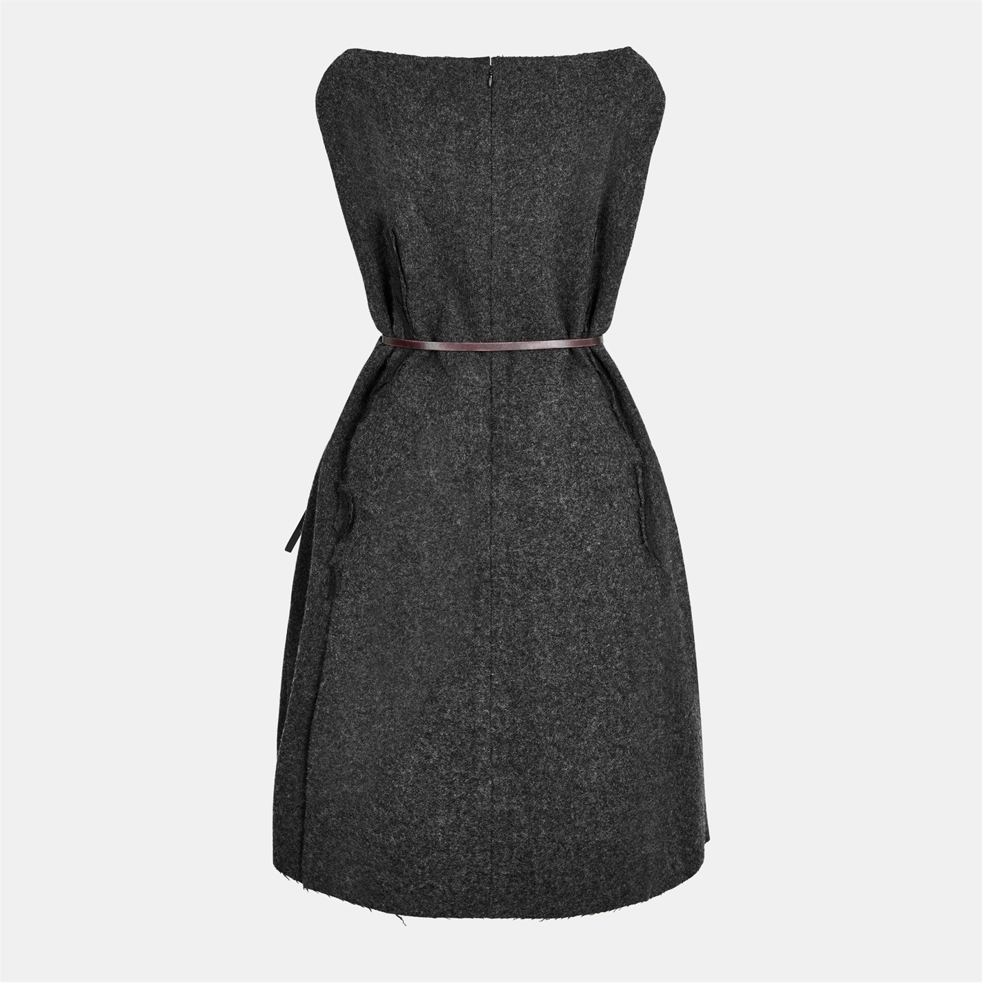 PRADA | Women's Midi Double-Faced Fabric A Line Dress | Women | Ardesia |  Flannels Fashion Ireland