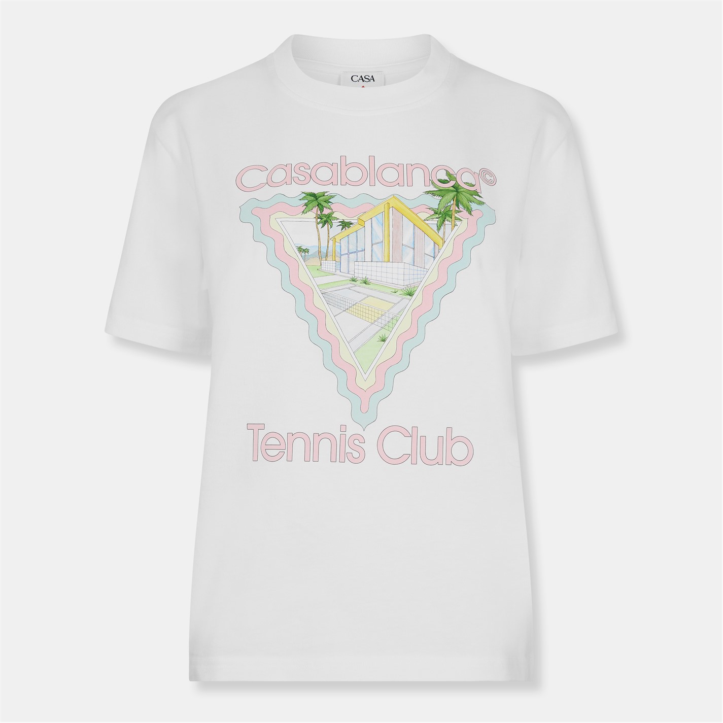 CASABLANCA | Women's Maison Oversized T-Shirt | Women | White | Flannels
