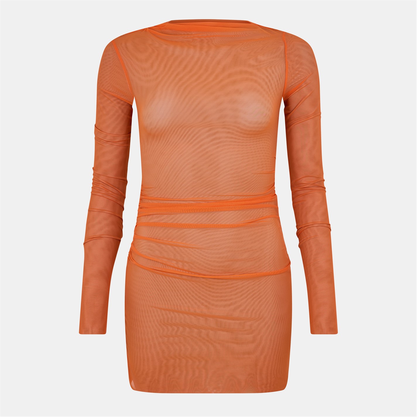 sir the label orange dress Isla Cowl Back Gown