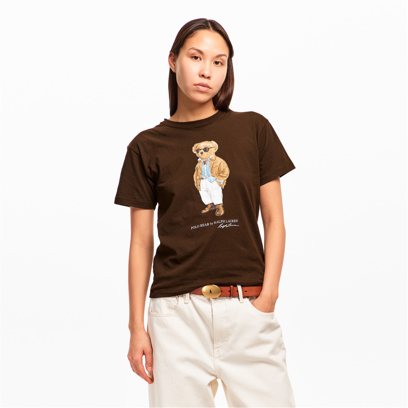 Polo Bear Tシャツ ブラウン S新品タグ付き POLO RALPH LAUREN | Women's Bear T-Shirt | Women | Dark Brown