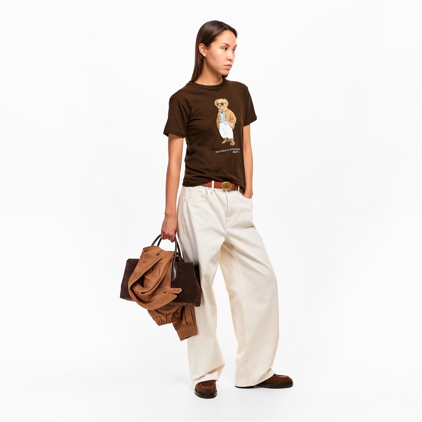 Polo Bear Tシャツ ブラウン S新品タグ付き POLO RALPH LAUREN | Women's Bear T-Shirt | Women | Dark Brown