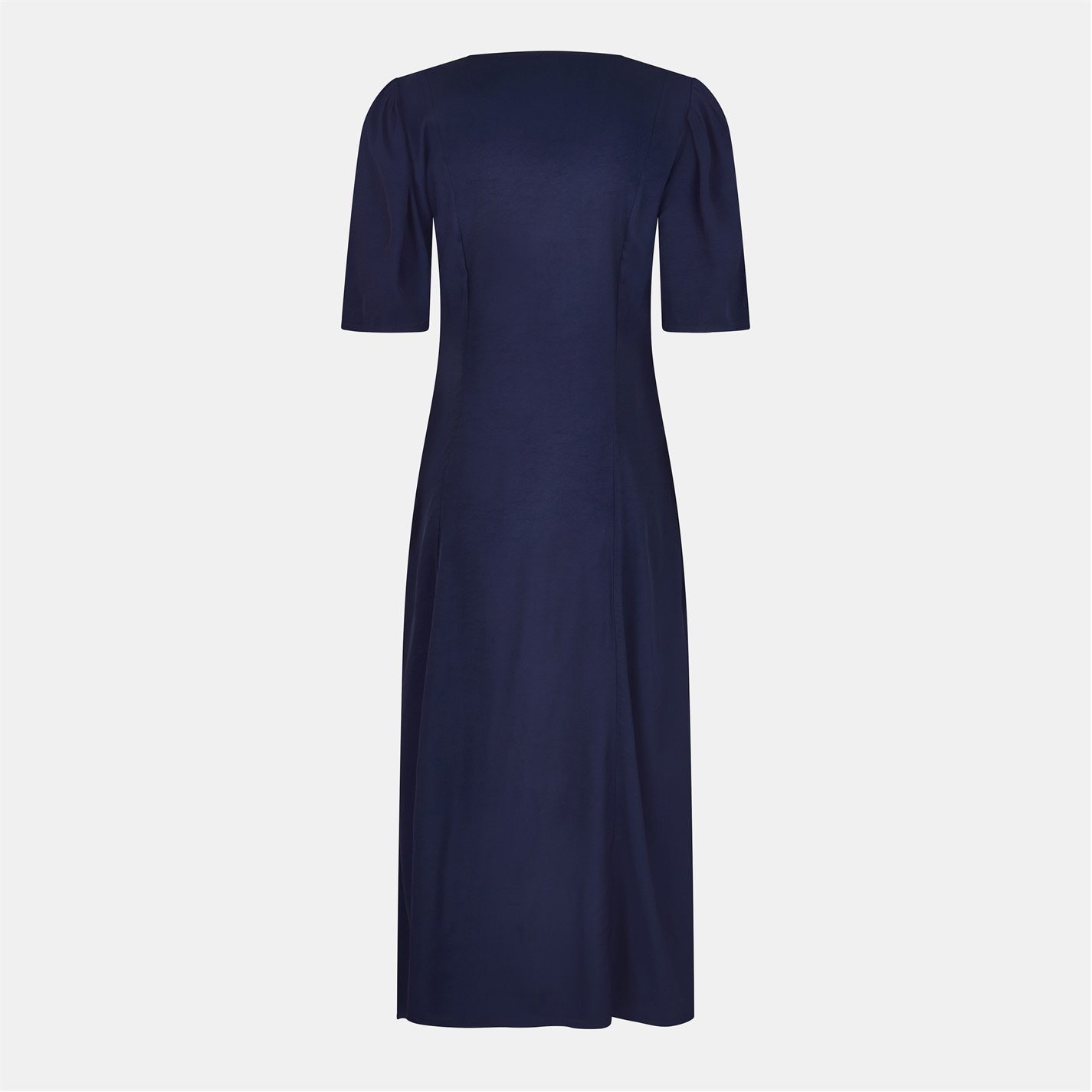 ganni sky captain mini dress Ganni Mini Chemisier Shirt - Sky Captain