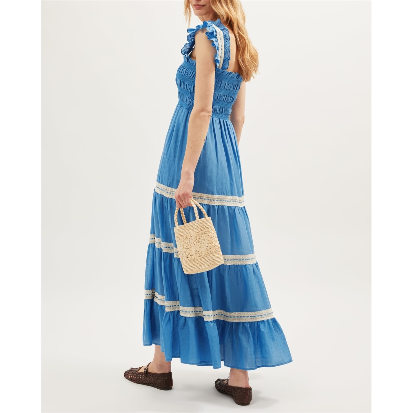 RIXO | Women's Aubrie Boho Dress | Women | Blue | Flannels Fashion Ireland RIXO | Women's Aubrie Boho Dress | Women | Blue | Flannels Fashion Ireland