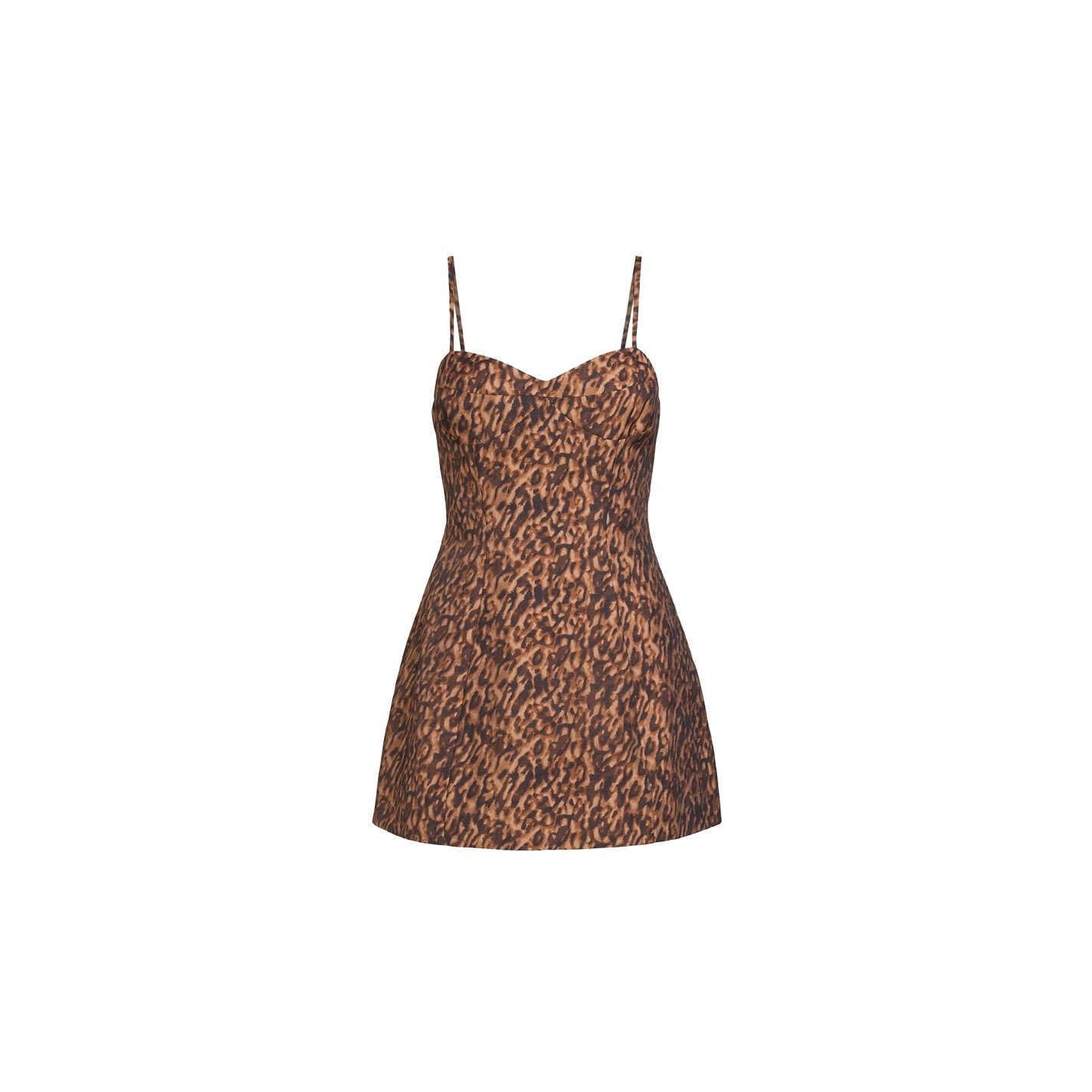 bardot marcello mini dress BARDOT | Women's Marcello Hourglass Animal Print Lyocell Mini Dress | Women  | Leoprd
