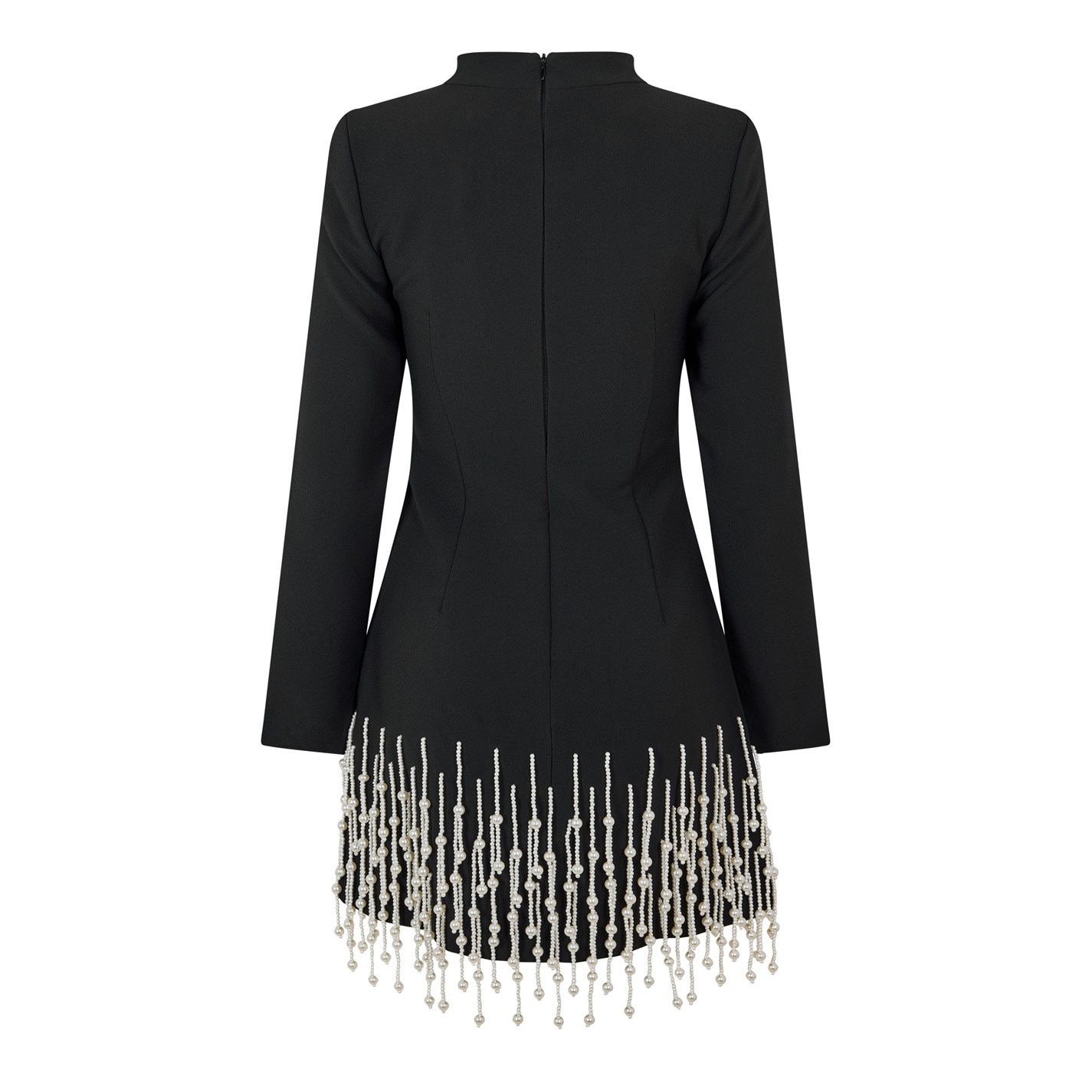 Odd Muse | Women's Pearl Sleeved Mini Dress | Women | Mini Dresses