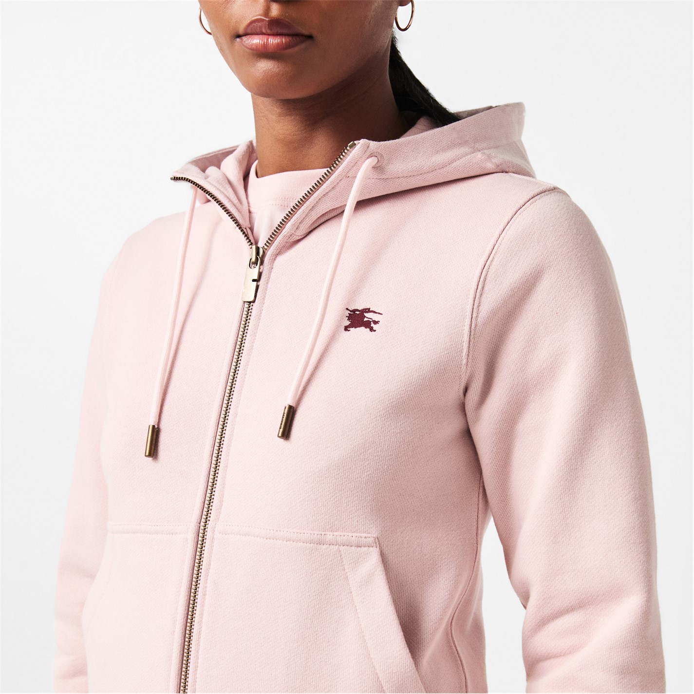 BURBERRY | Women's Burb Relaxed Fit Pull Over Hoodie | Women
