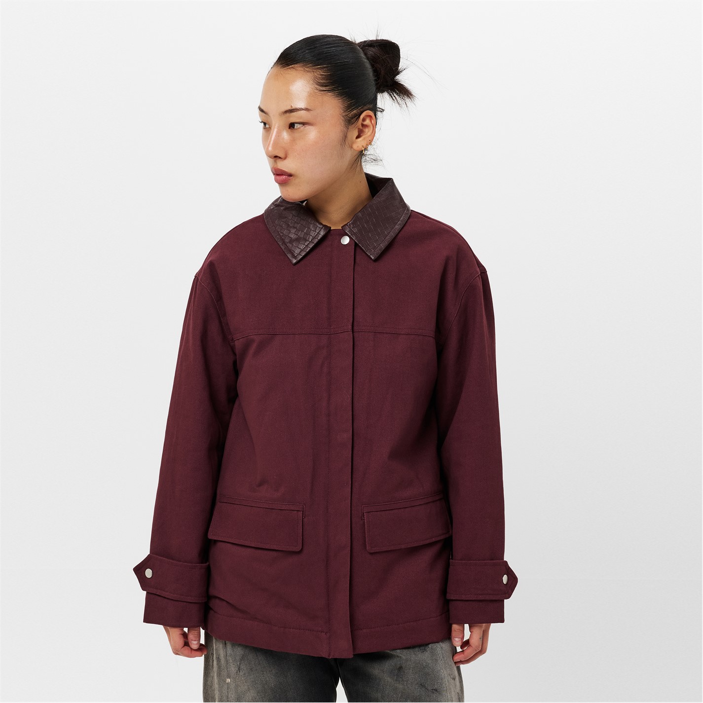 4TH AND RECKLESS | Women's Sutton Structured Tailored Fit Barn Jacket ...