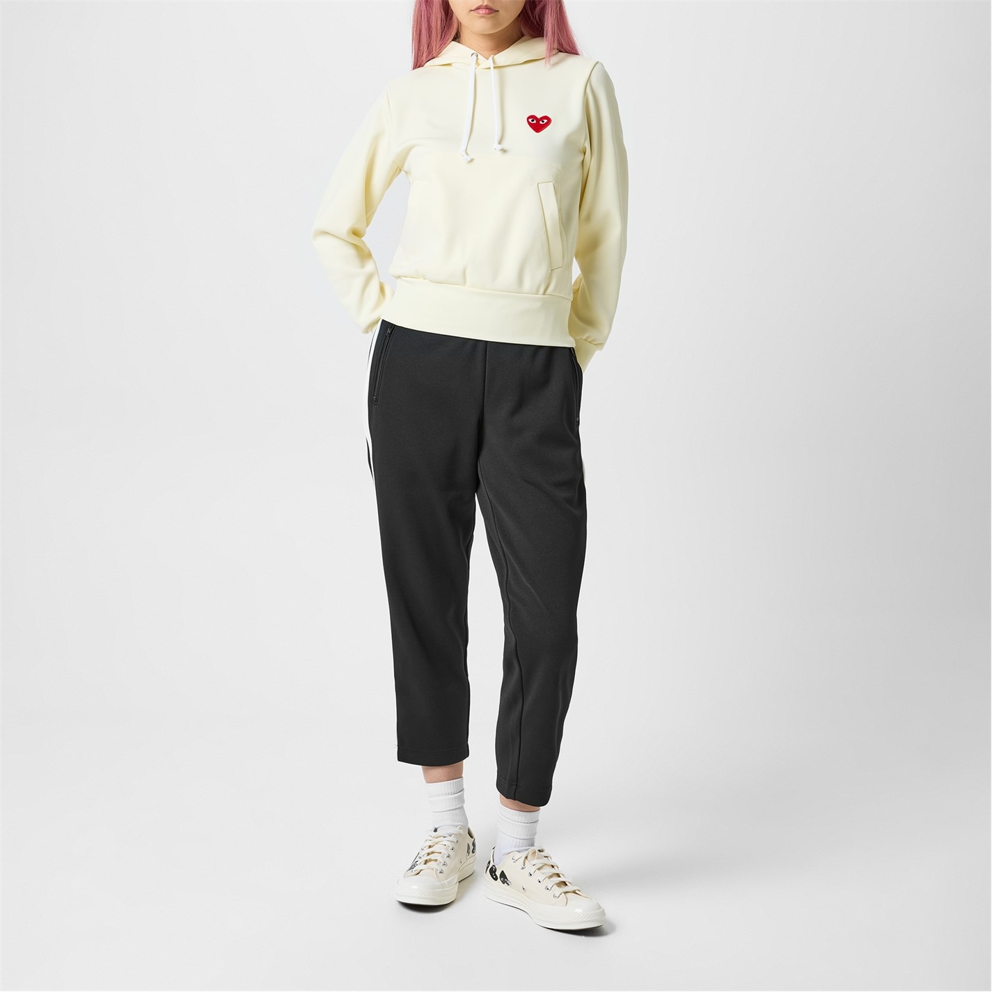 COMME DES GARCONS PLAY | Small Heart Pullover Hoodie | Women | OTH
