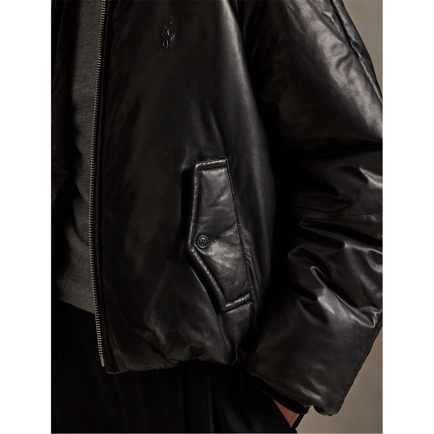 POLO RALPH LAUREN | Women's Bomber Leather Jacket | Women | Polo