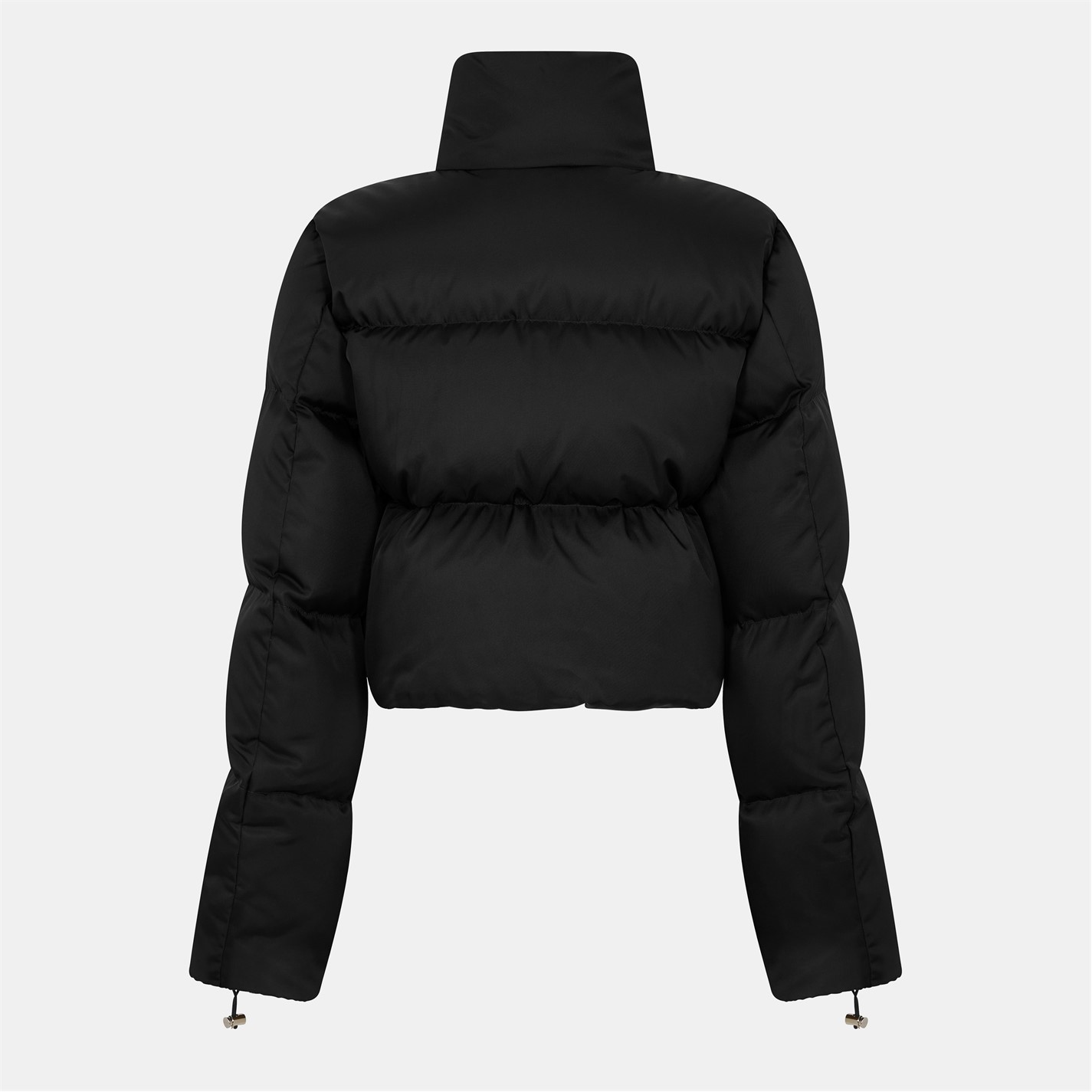 PRADA | Women's Quilted Cropped Short Puffer Jacket | Women | Nero
