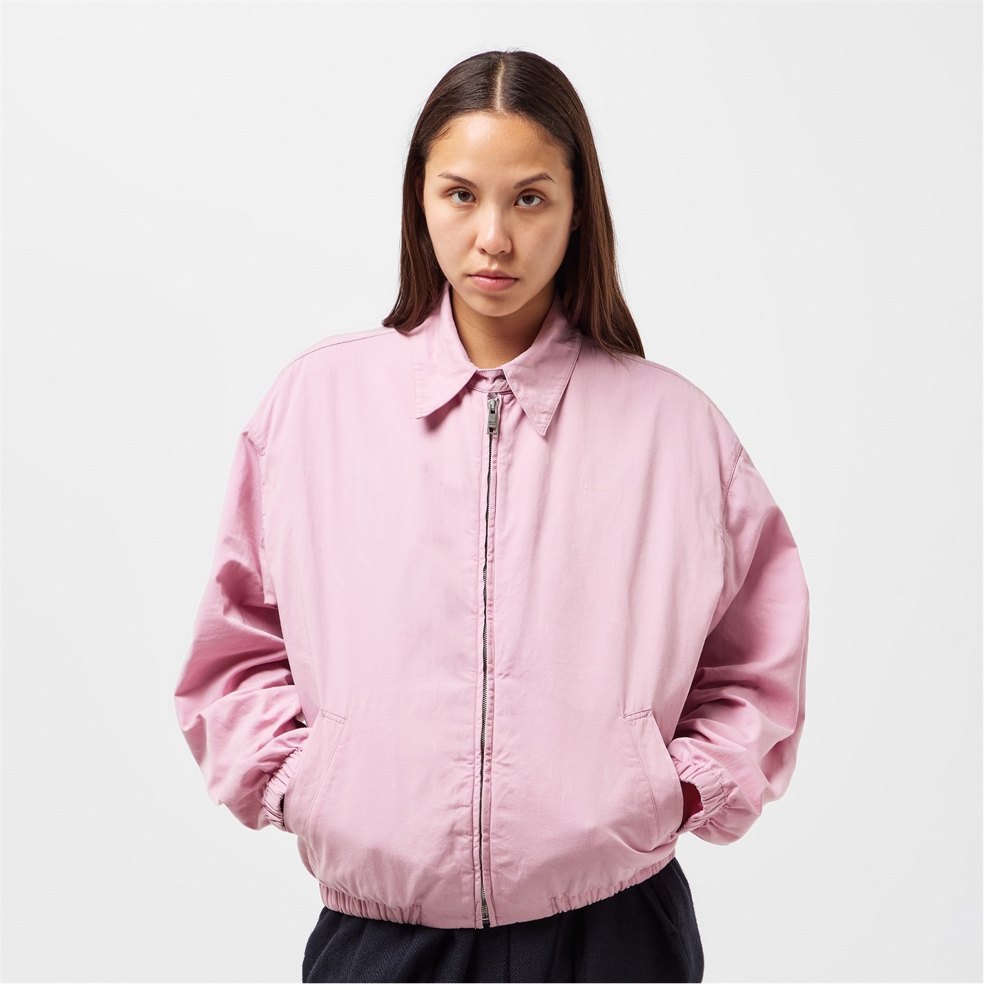 PRADA | Womens Gabardine Blouson Jacket | Women | Alabastro