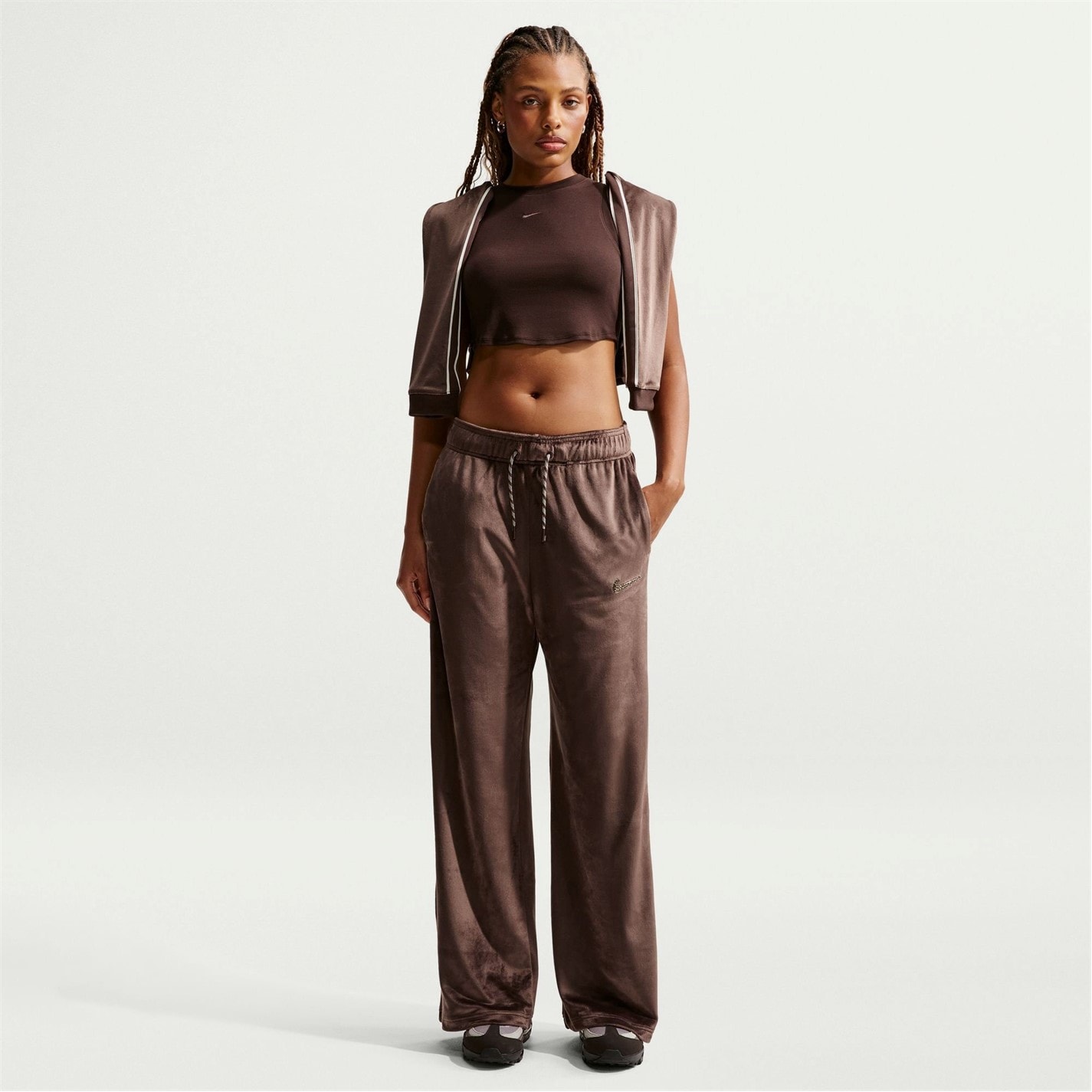 velour tracksuit velour nike pants