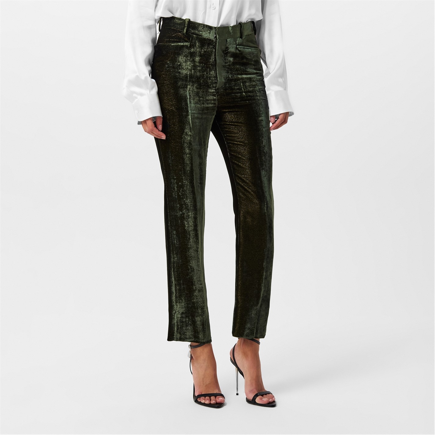 Tom Ford Ivory Tailored Pants main image 0