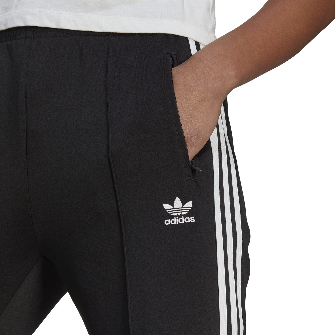 adidas sst pants black