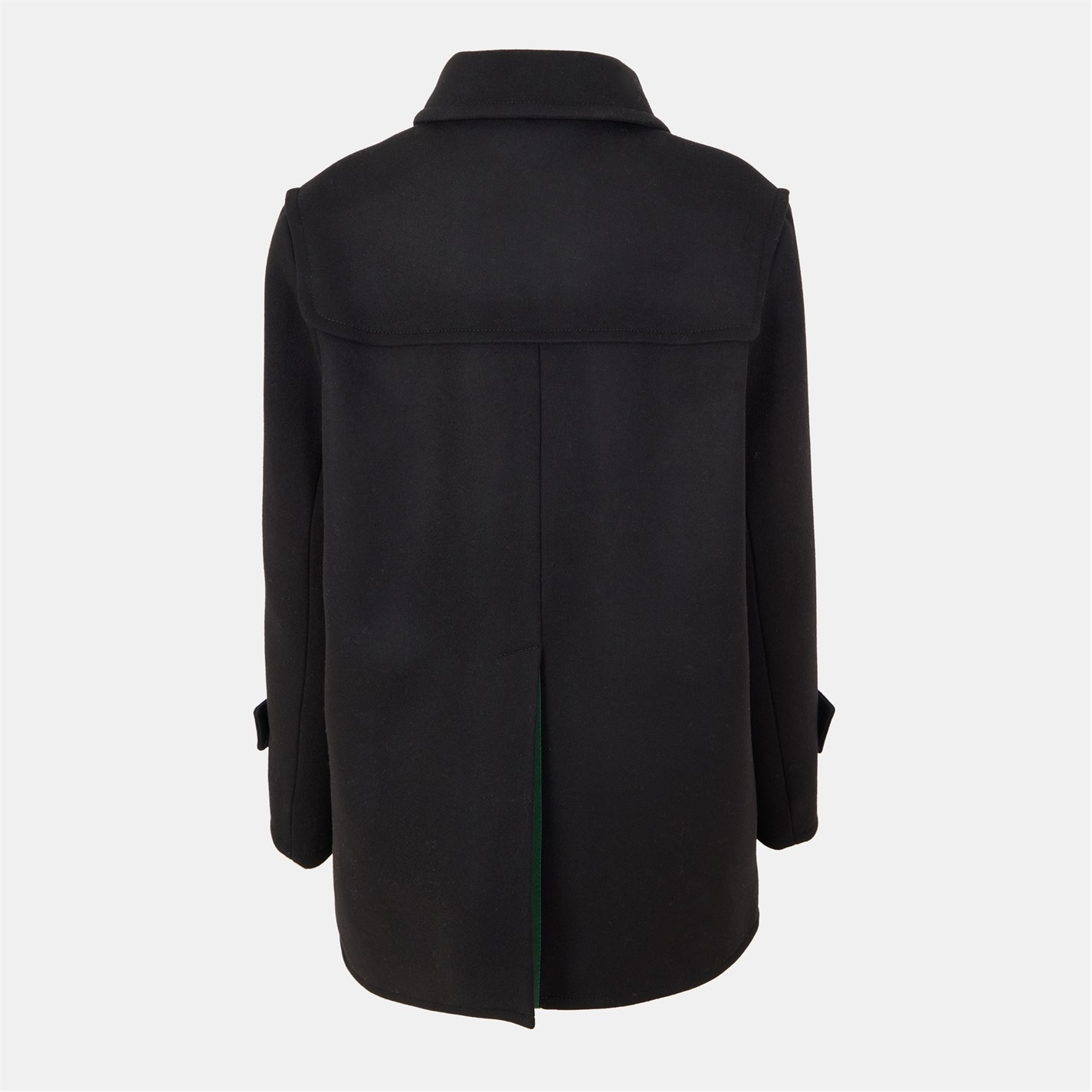 GUCCI | Women's Wool Long Sleeve Oversized Fit Pea Coat | Women