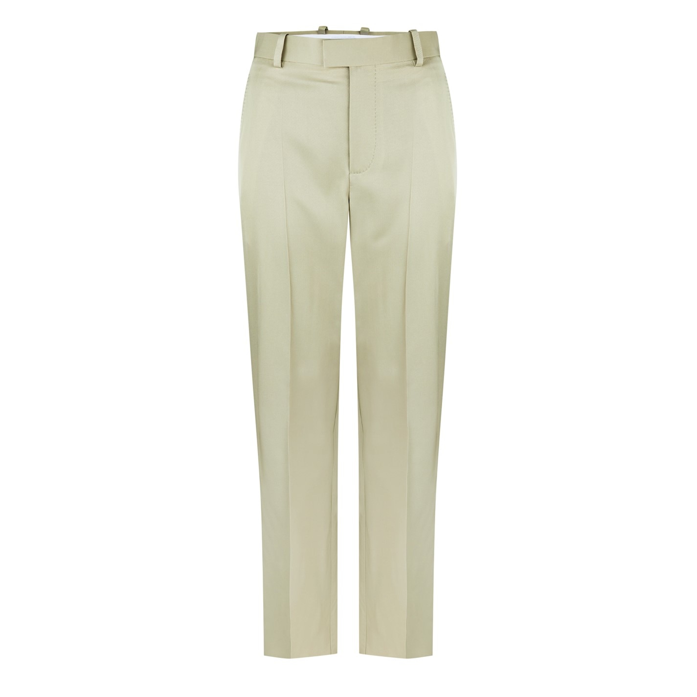 Bottega Veneta Women's Silk Blend Tailored Pants Blue
