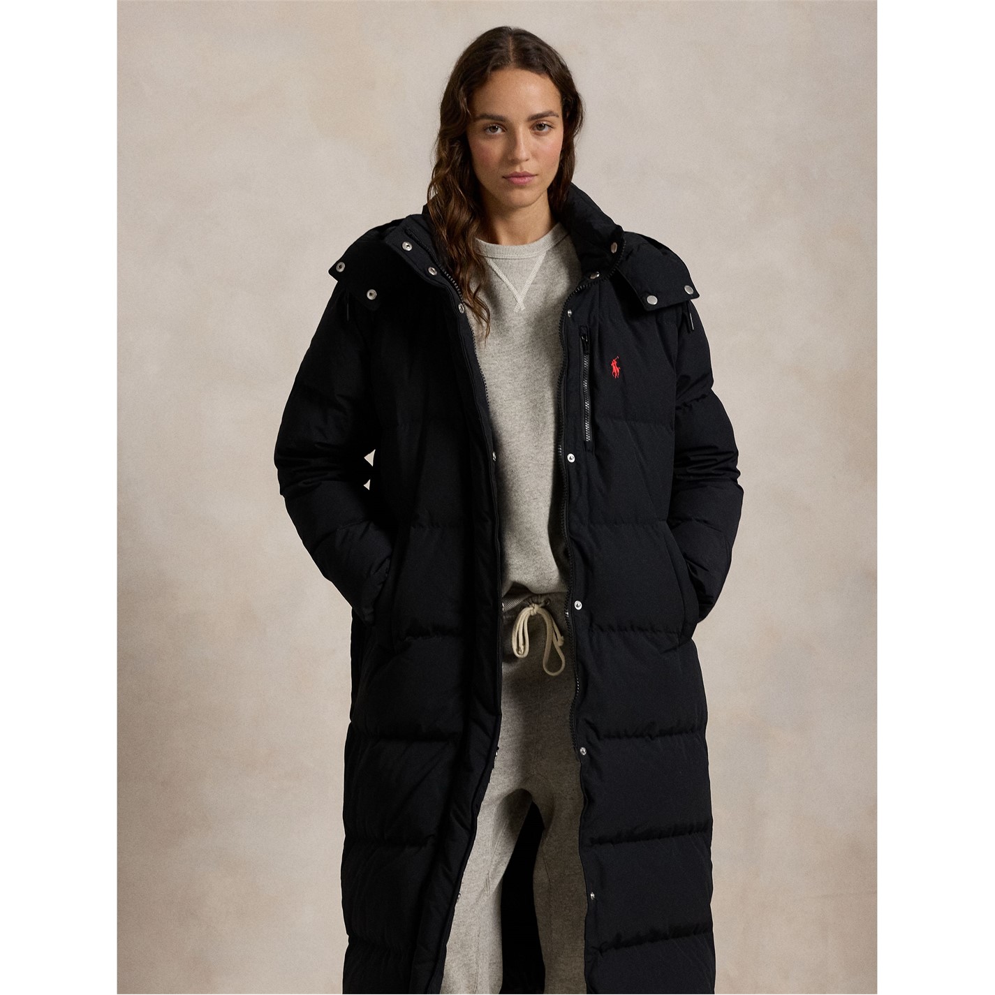 POLO RALPH LAUREN | Down Puffer Jacket | Women | Polo Black 