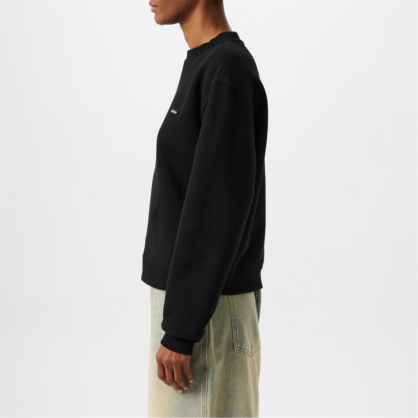 Dickies | Women's Clancy Crew Sweatshirt | Women | Black | Flannels ...