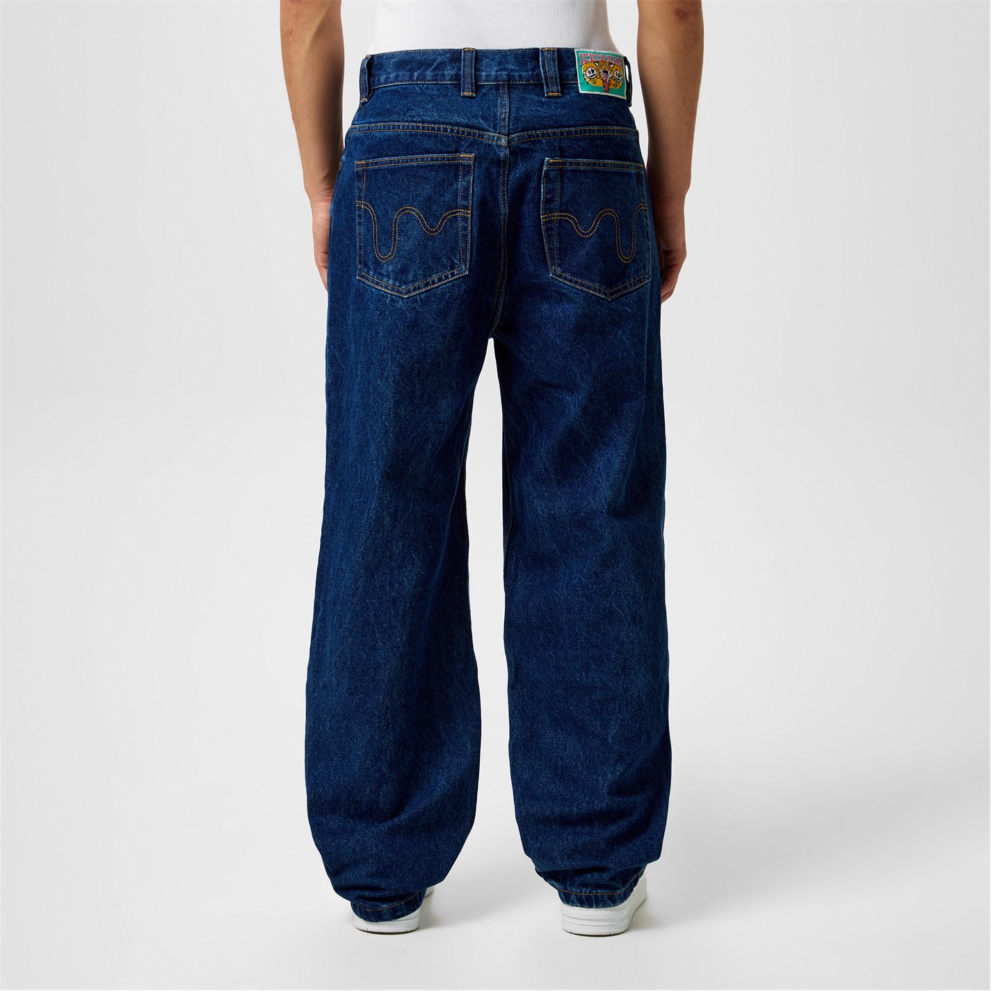 ICECREAM | Running Dog Denim Jeans | Men | Indigo/White | Flannels