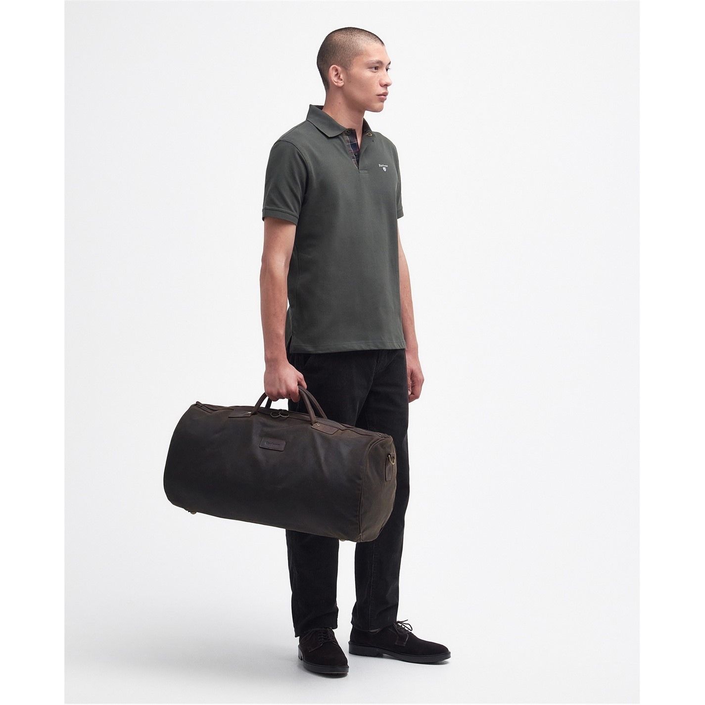 Barbour | Wax Holdall | Unisex | Olive Ol71 | Flannels Fashion Ireland