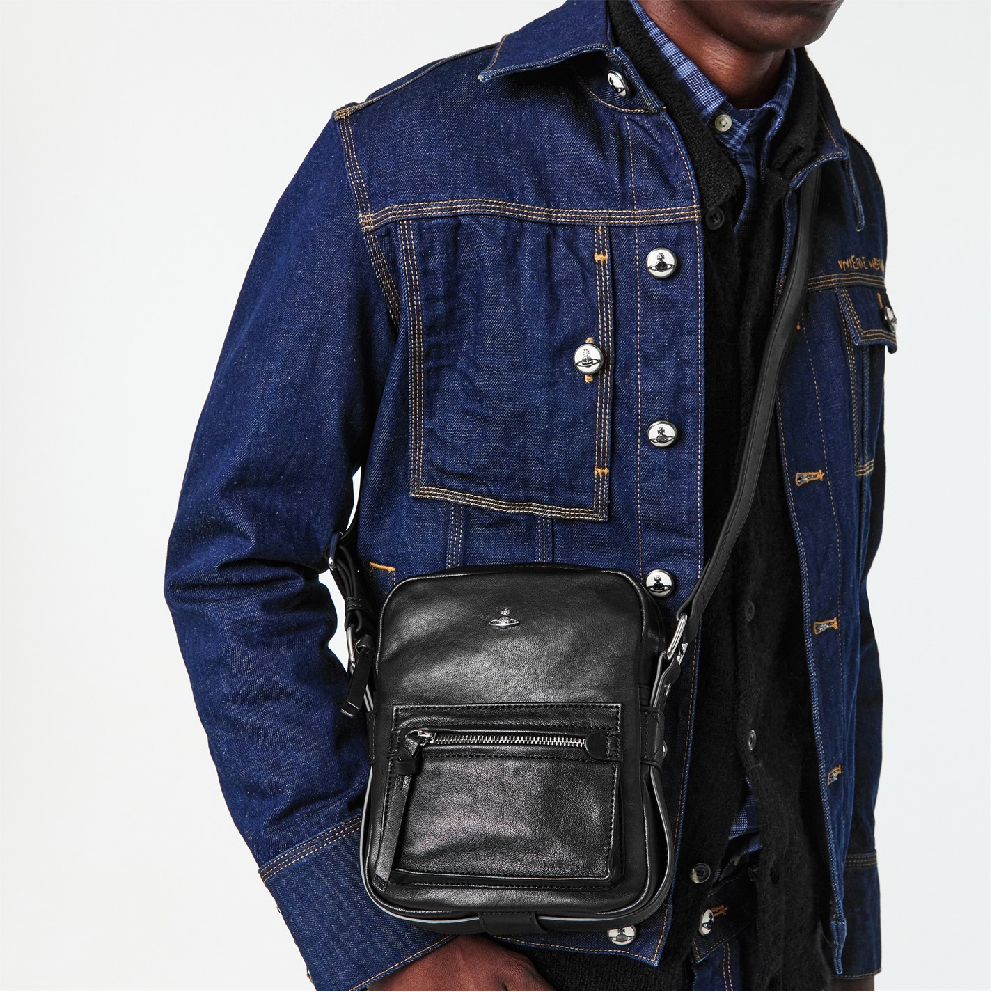 VIVIENNE WESTWOOD | Men's Viv Jackson Crossbody Bag | Unisex