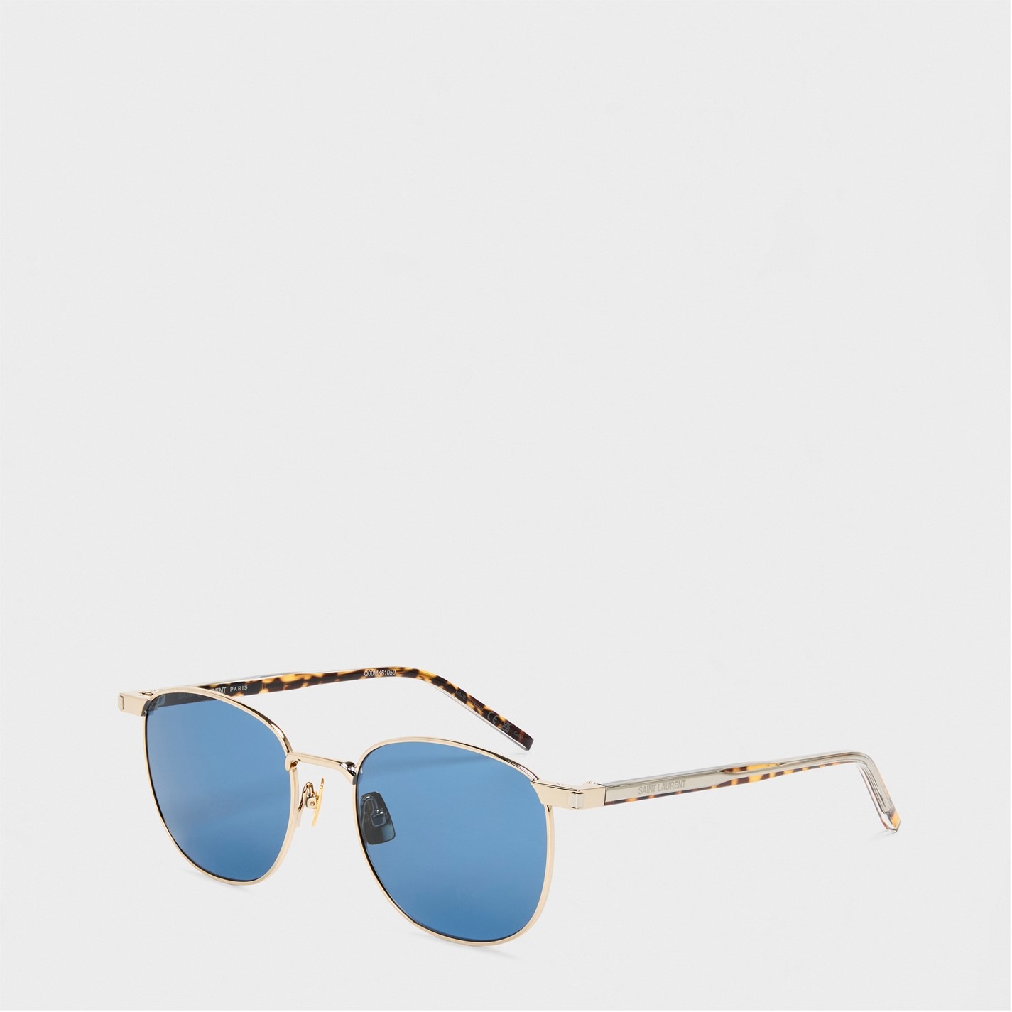 Saint Laurent Paris Stylish Blue Sunglasses Saint Laurent - Blue Lens Classic SL 11 Aviator Sunglasses  main image 4