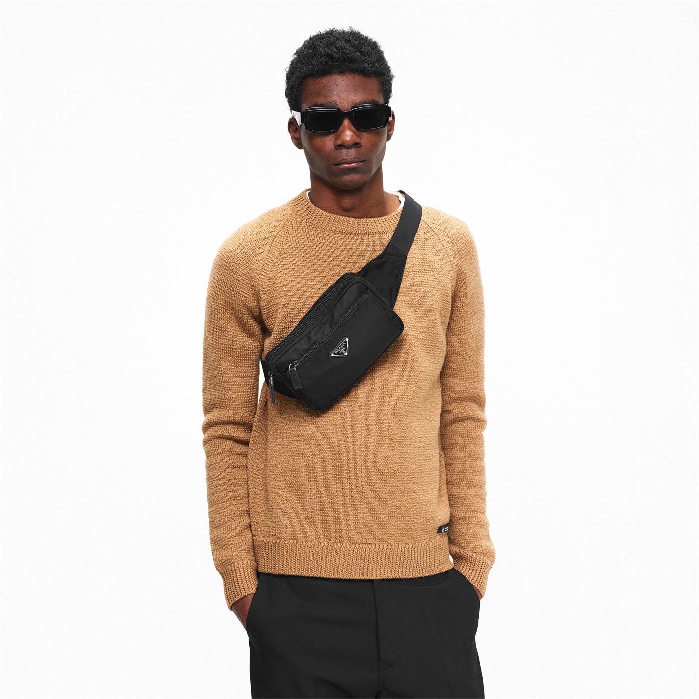 バッグ Prada Sport Body Bag Unisex Bum Bag 2026年最新】PRADA SPORT メンズ ボディバッグ・ウエストポーチの人気