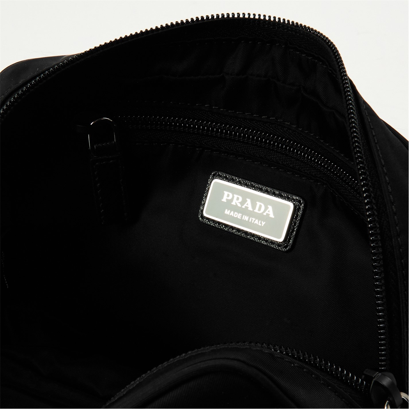 PRADA | Men's Belt Bum Bag | Unisex | Black | Flannels Fashion Ireland