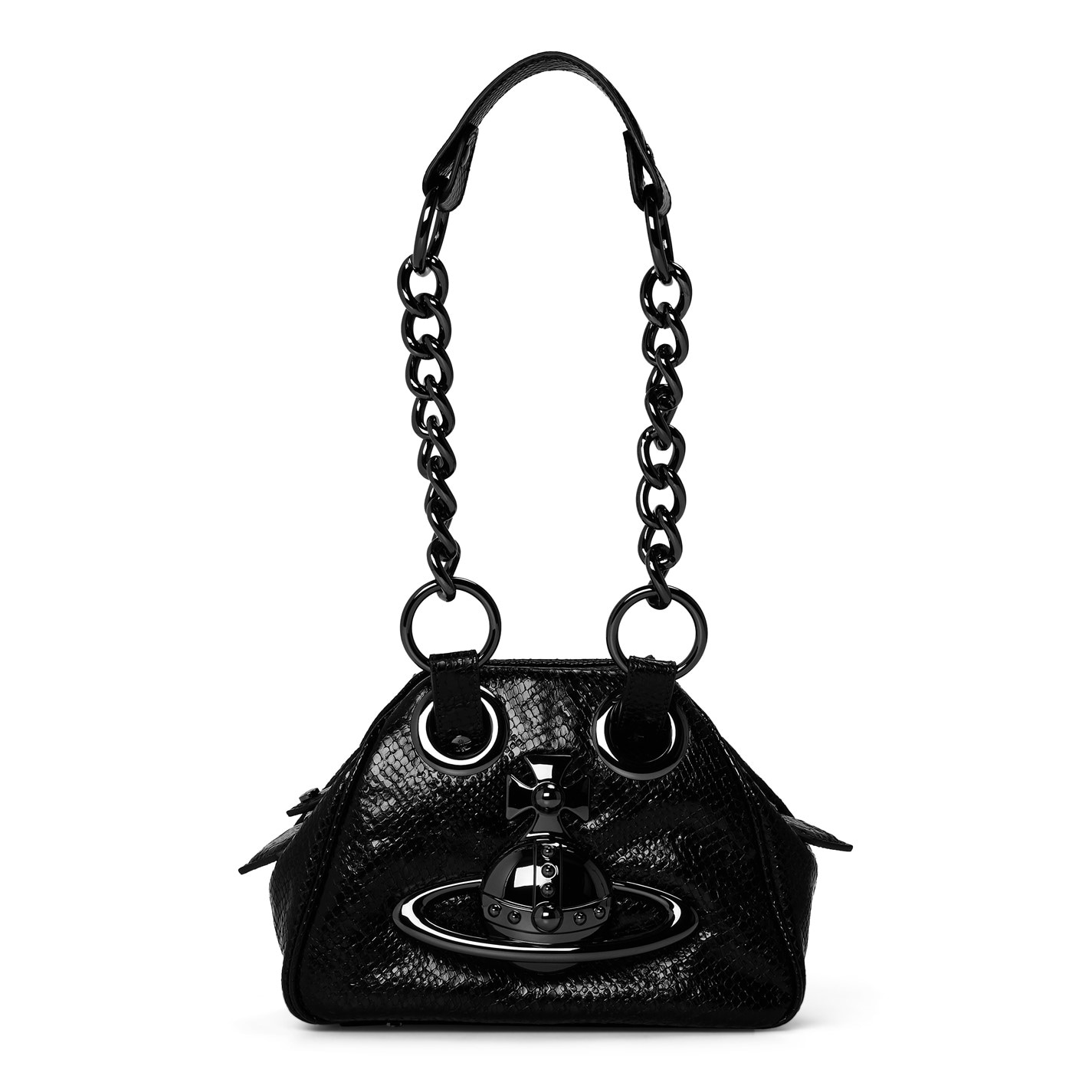 VIVIENNE WESTWOOD | Chain Shoulder Bag | Women | Black | Flannels