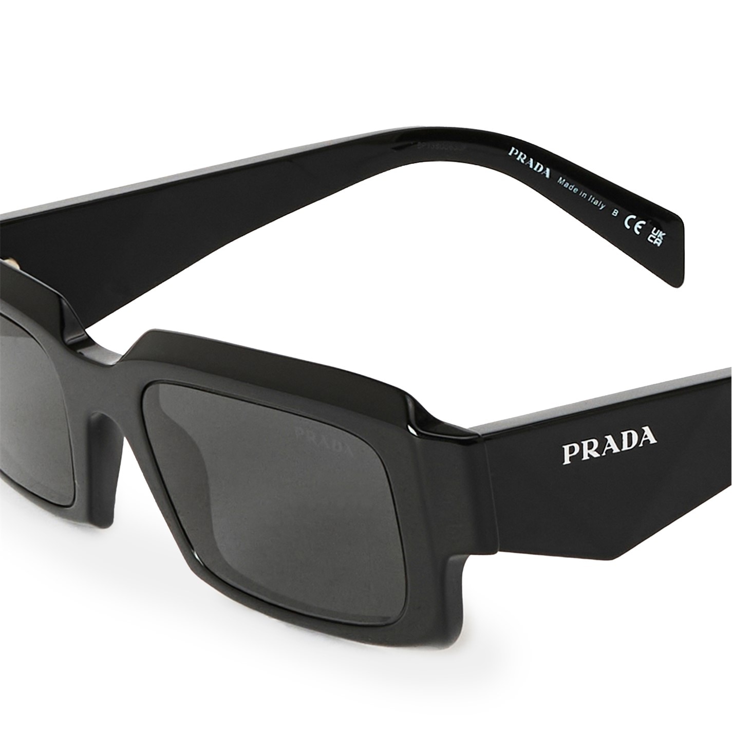 PRADA | Symbole Sunglasses | Unisex | Black | Flannels Fashion Ireland