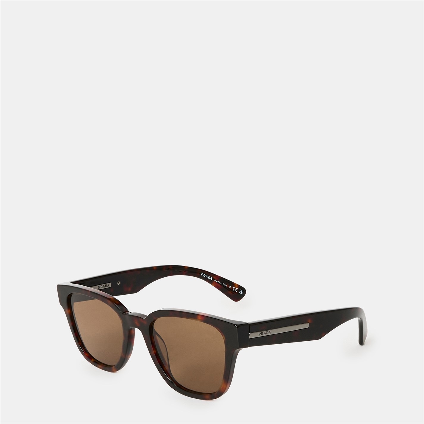 PRADA SPR66T HAVANA TORTIOSE SHELL SUNGLASSES BFPM-03-016 PRADA | Tortoiseshell Sunglasses | Unisex | Havana | Flannels main image 2