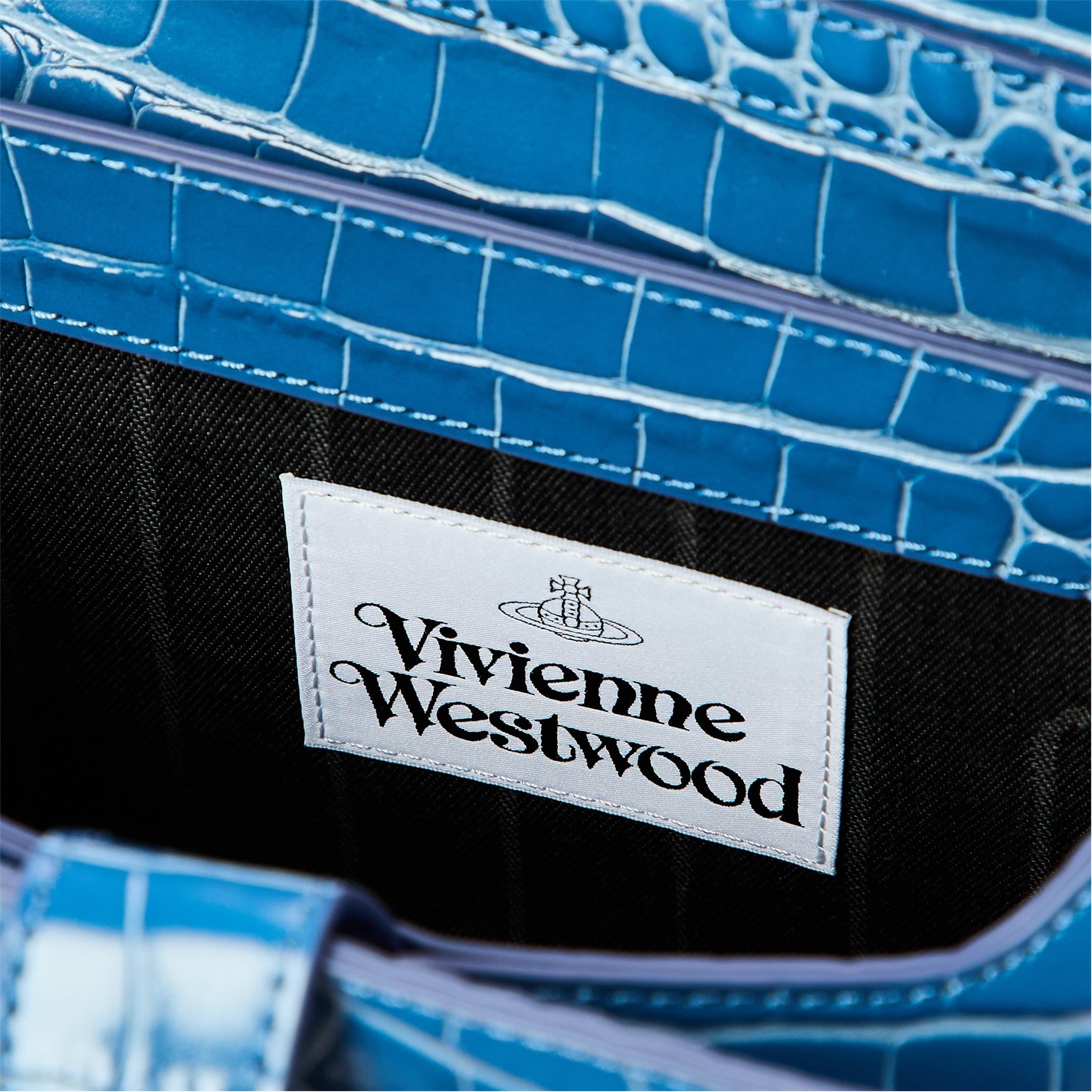 VIVIENNE WESTWOOD | Women's Medium Hazel Handbag in Croc | Women