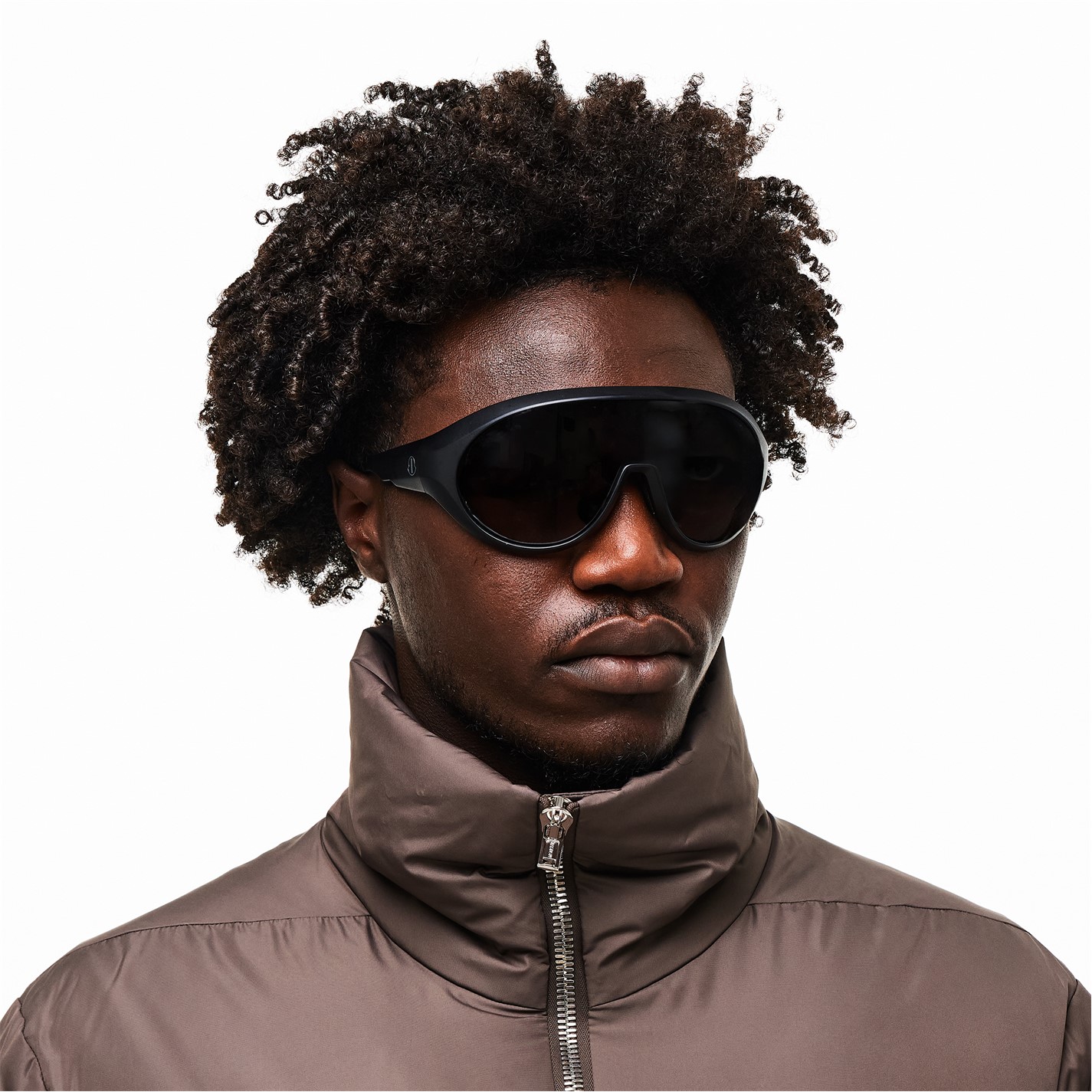 RICK OWENS | Mens x Moncler Temple Sunglasses | Unisex | Black