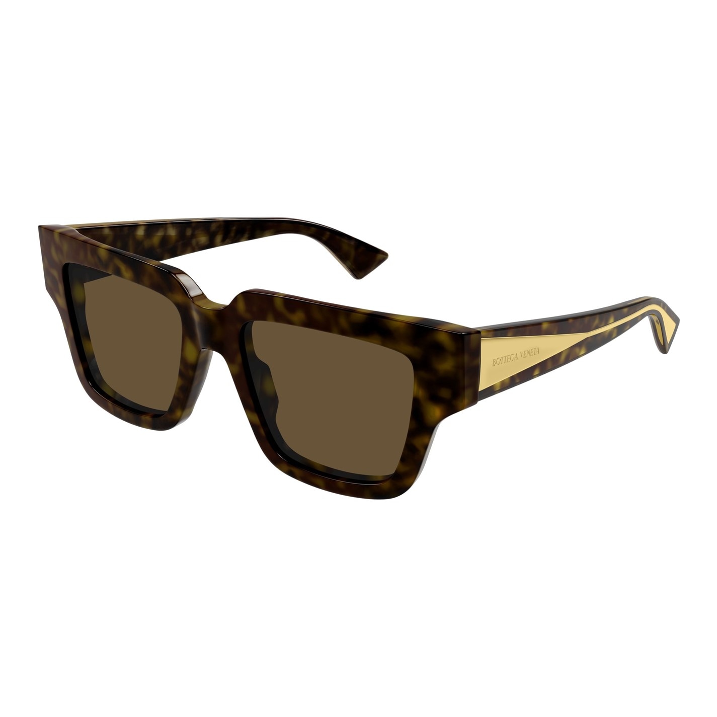 Bottega Veneta Women\'s Havana Brown Square Sunglasses! Amazon.com: Bottega Veneta Women main image 4