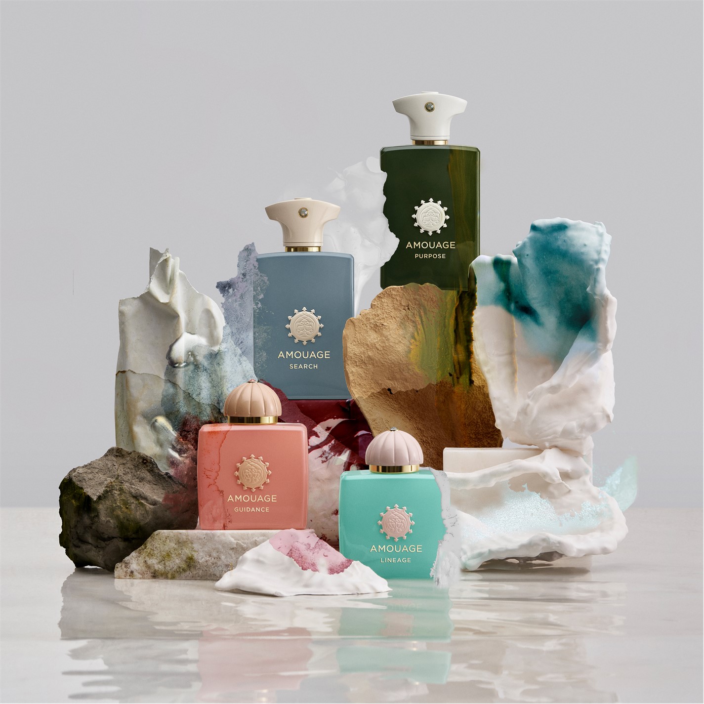 Amouage | Guidance Eau de Parfum 100ml | Unisex | Clear | Flannels