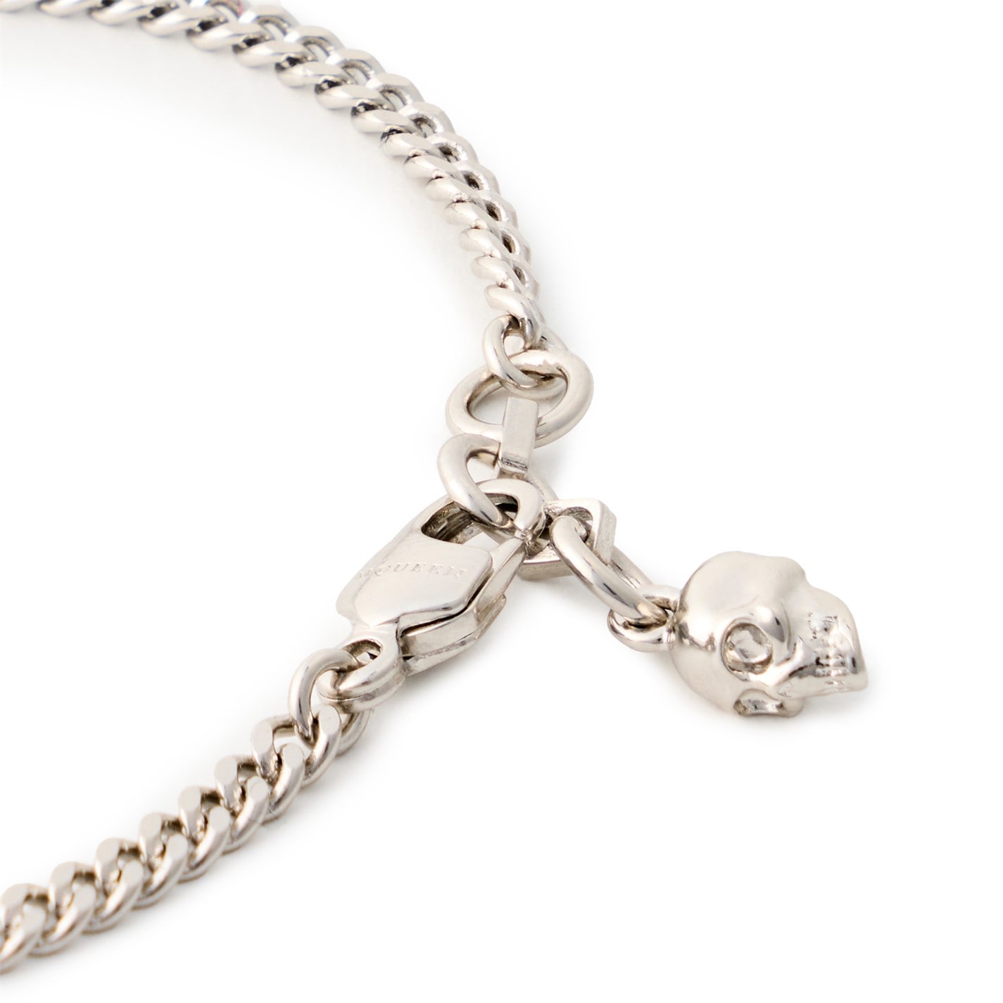 ALEXANDER MCQUEEN | Men's Alex Twin Skull Chain Bracelet | Unisex