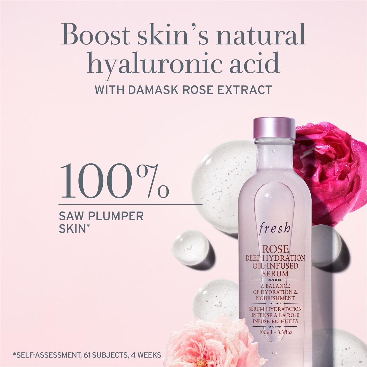 FRESH | Fresh Rose Deep Hydration Oil-Infused Serum 100ml FRESH | Fresh Rose Deep Hydration Oil-Infused Serum 100ml