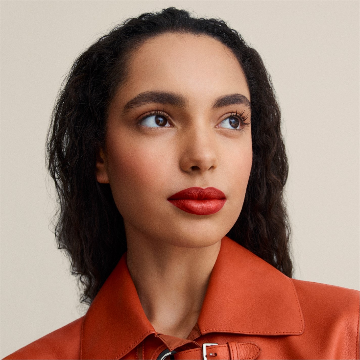Hermes | Rouge Hermes satin lipstick Rouge Erable | Women | 79