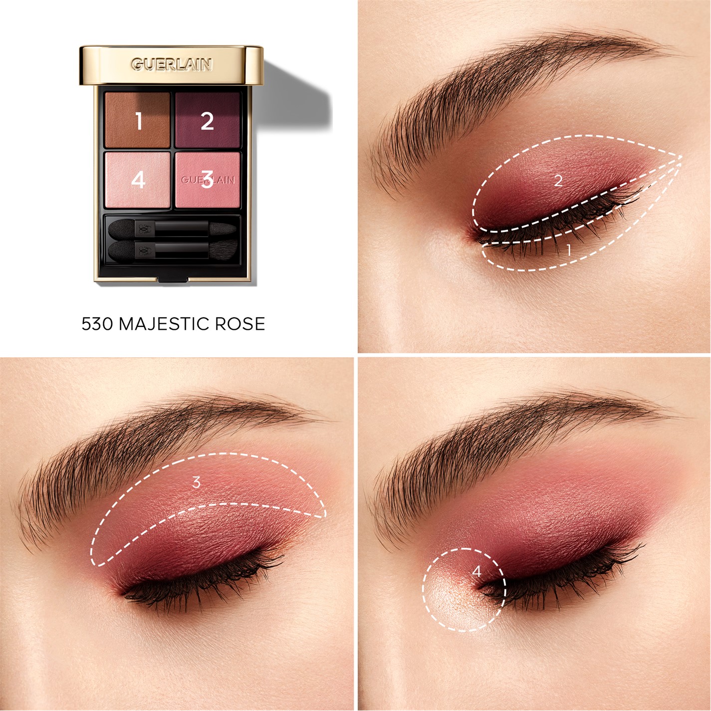 530MAJESTIC - Guerlain - Ombres G Eyeshadow quad