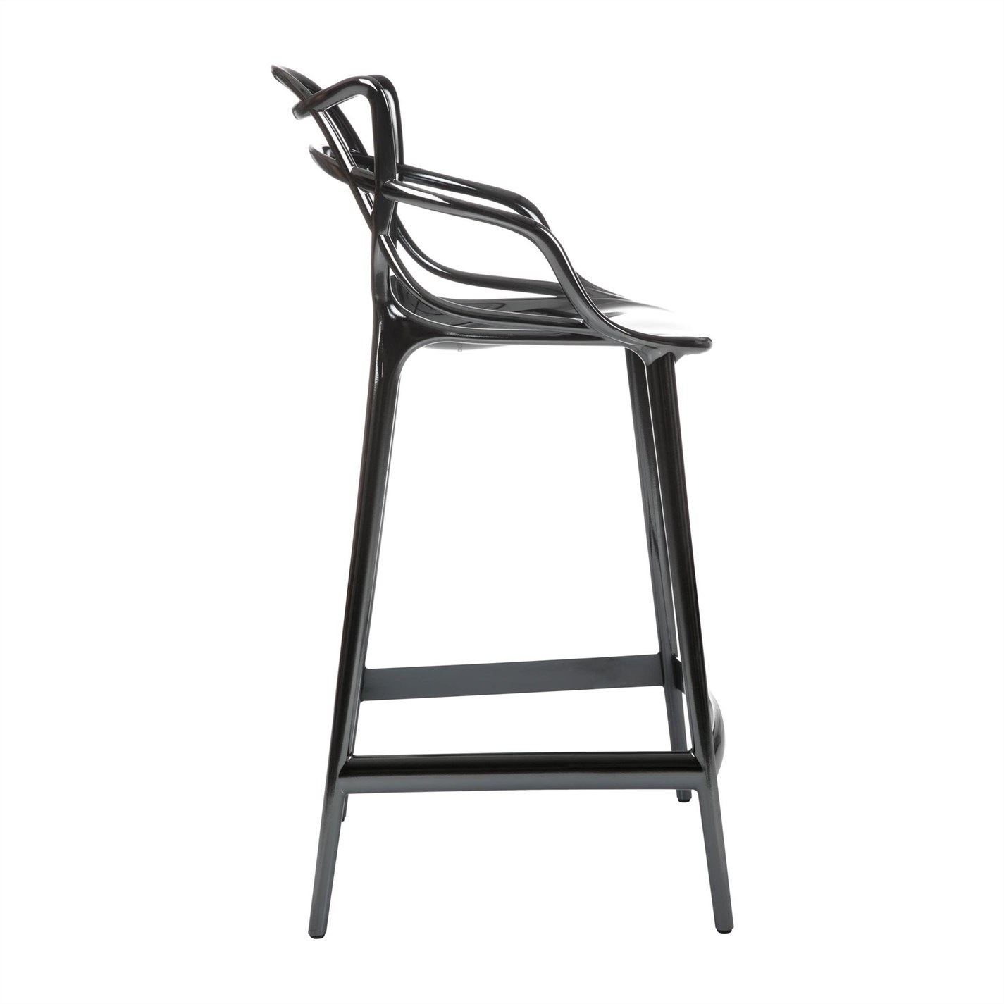 Kartell Masters Stool Unisex Grey Flannels