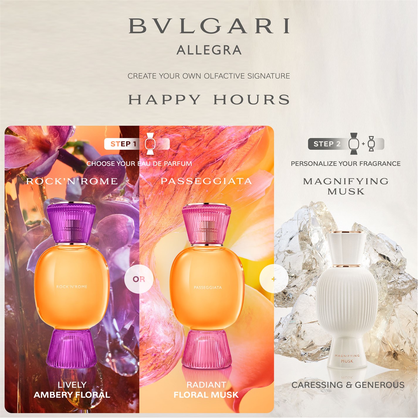 Bvlgari | Allegra Passeggiata Eau de Parfum | Women | Clear 