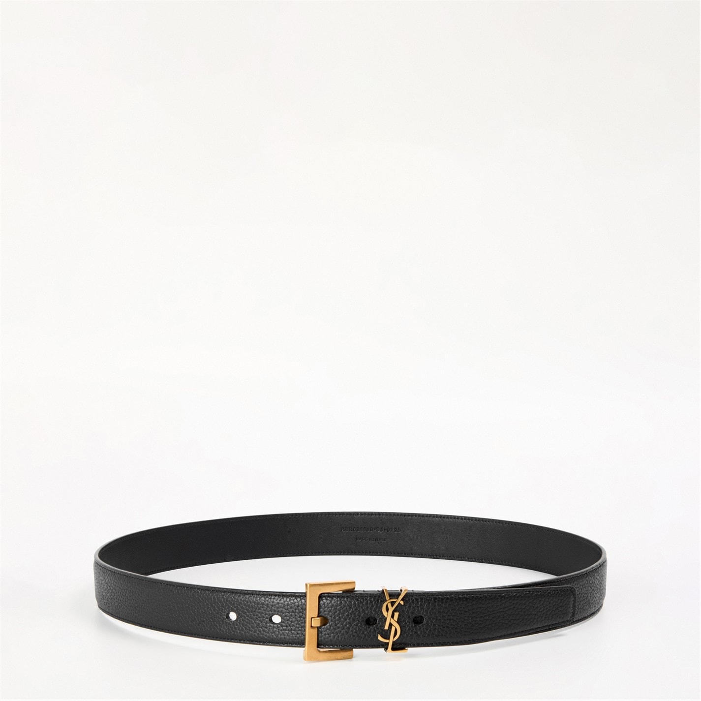 saint laurent black belt