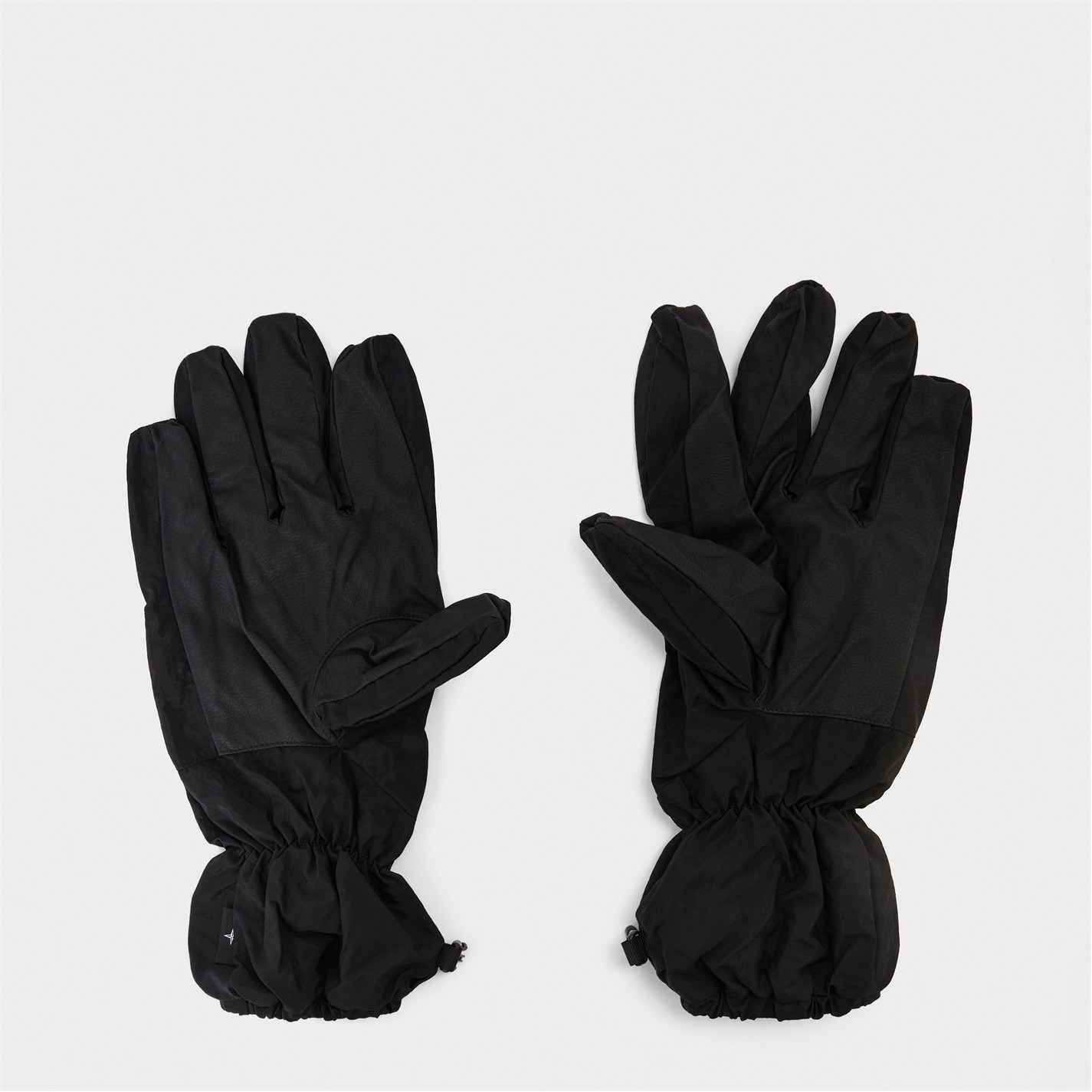 STONE ISLAND | Men's Fleece Gloves | Unisex | Nero V0029
