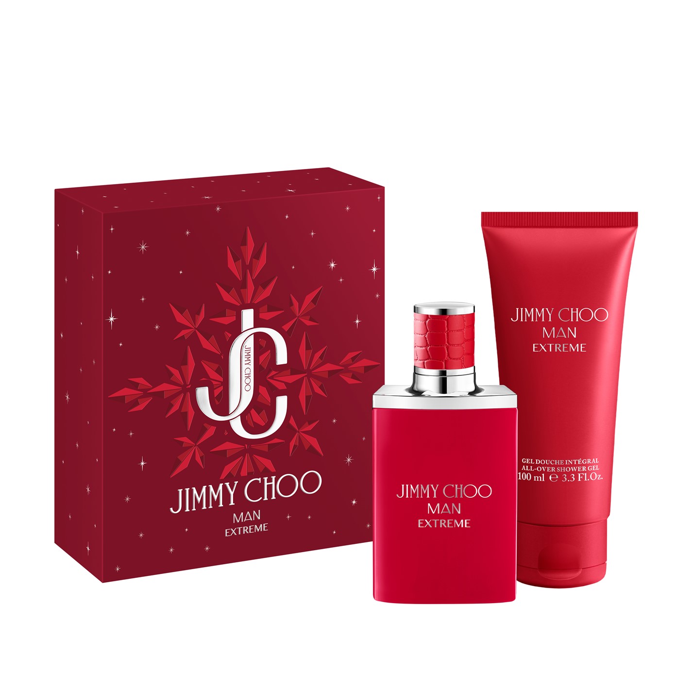 Jimmy Choo | Man Extreme Gift Set: Eau de Parfum 50ml + Shower Gel