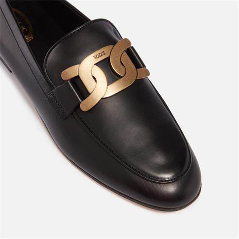 Tods - Chain Leather Loafers