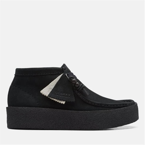 Clarks Originals - Women's Wallabee Cup Suede Flat Ankle Boots